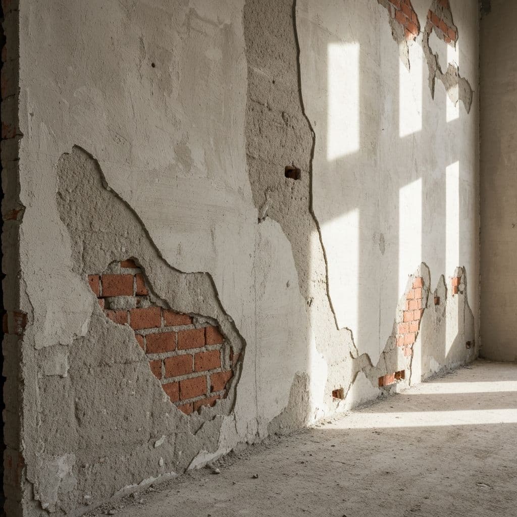 Wall Restoration - Before